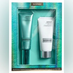 🆕 NIB 🍀 Algenist Hand & Neck Targeted Solutions 2-Piece Cream Set